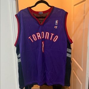 Tracy McGrady Toronto Raptors Champion Jersey